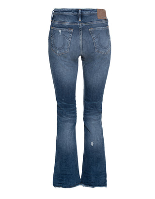 Destroyed Kick-Flare-Jeans