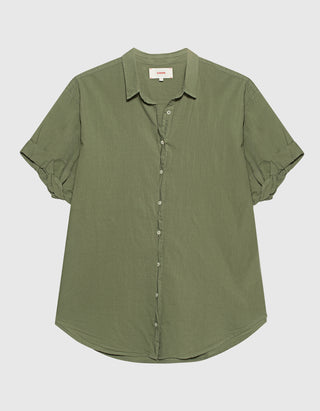 Kurzarm Oversize-Bluse