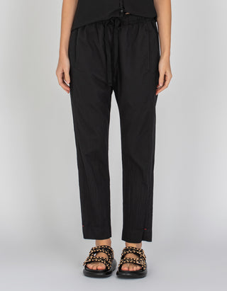 Baumwoll-Hose mit elastischem Bund